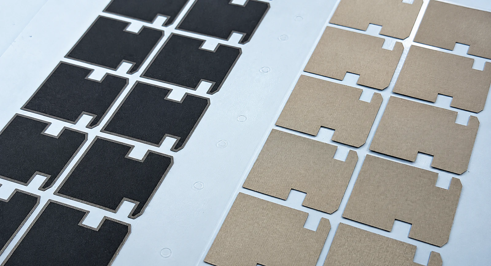 EMI shielding gasket components for compact electronics