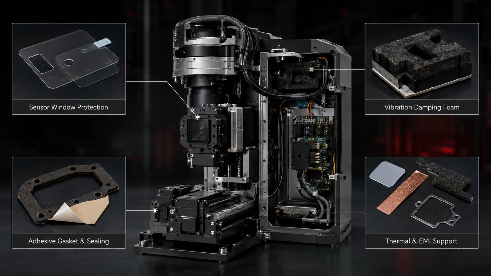 Automation Equipment electronic assembly and converted component applications