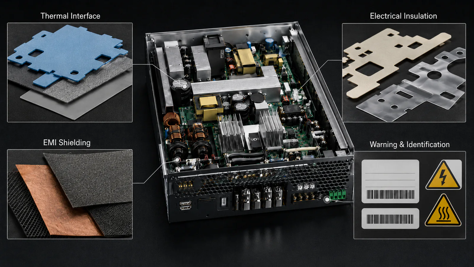 Power & Energy Electronics electronic assembly and converted component applications