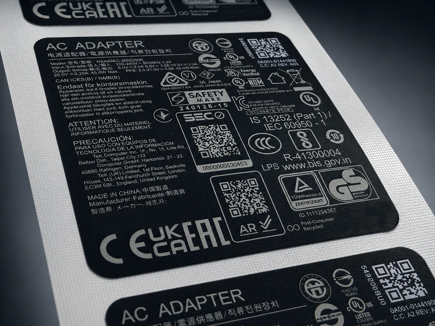 Identification Label