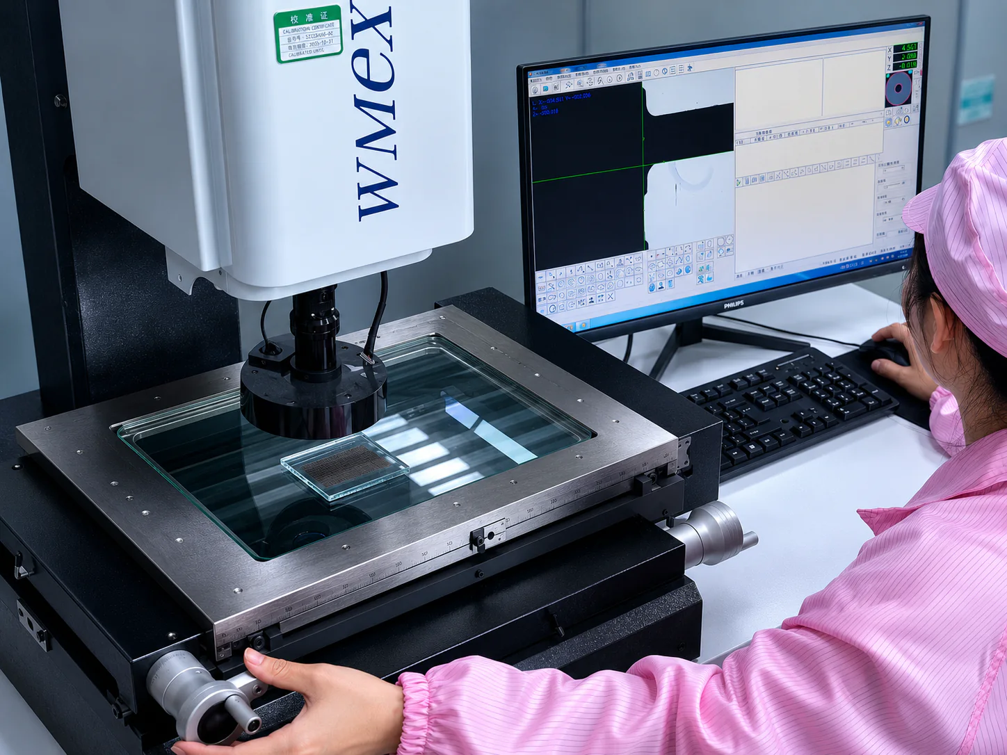 Optical dimensional inspection