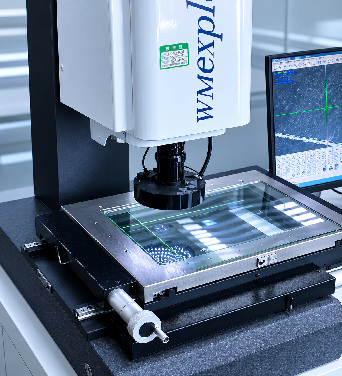 Optical measurement system for quality inspection